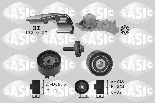 Sasic 3904036 - Wasserpumpe + Zahnriemensatz alexcarstop-ersatzteile.com