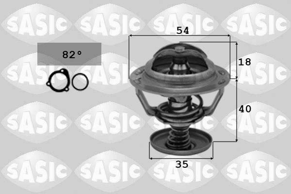 Sasic 3306023 - Thermostat, Kühlmittel alexcarstop-ersatzteile.com