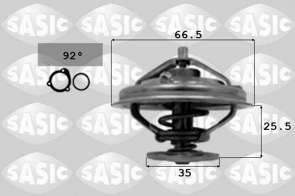 Sasic 3306075 - Thermostat, Kühlmittel alexcarstop-ersatzteile.com