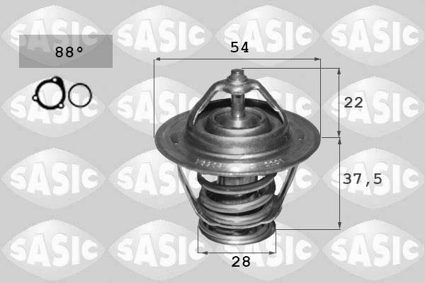 Sasic 3306124 - Thermostat, Kühlmittel alexcarstop-ersatzteile.com