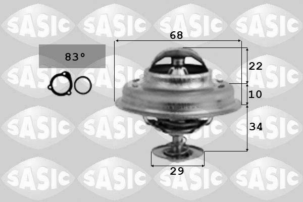 Sasic 3381251 - Thermostat, Kühlmittel alexcarstop-ersatzteile.com