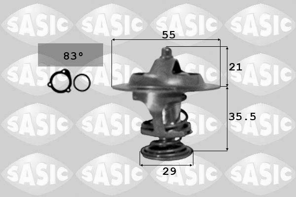 Sasic 3381231 - Thermostat, Kühlmittel alexcarstop-ersatzteile.com