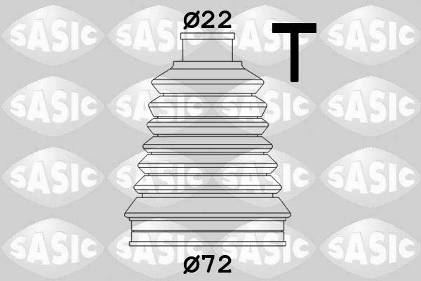 Sasic 2933113 - Faltenbalg, Antriebswelle alexcarstop-ersatzteile.com