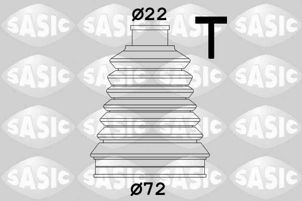 Sasic 2933123 - Faltenbalg, Antriebswelle alexcarstop-ersatzteile.com