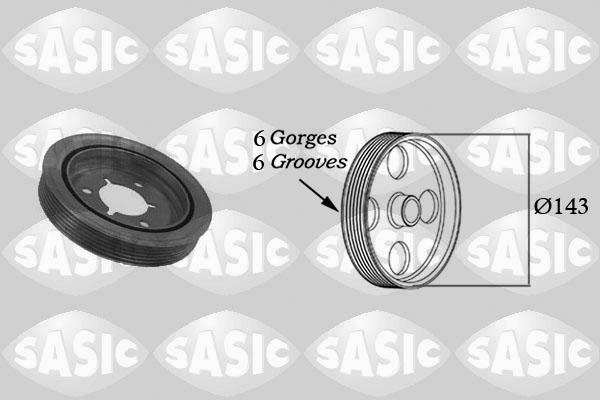 Sasic 2150001 - Riemenscheibe, Kurbelwelle alexcarstop-ersatzteile.com