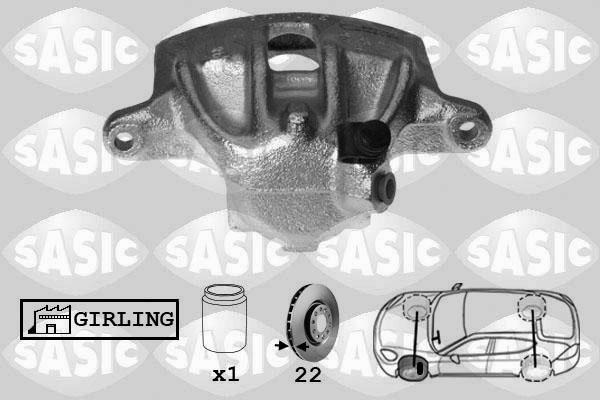 Sasic SCA6008 - Bremssattel alexcarstop-ersatzteile.com