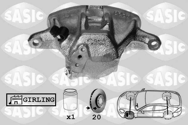 Sasic SCA6016 - Bremssattel alexcarstop-ersatzteile.com