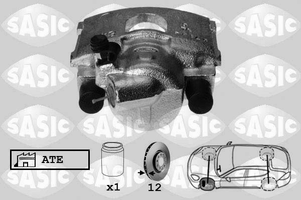 Sasic SCA6124 - Bremssattel alexcarstop-ersatzteile.com