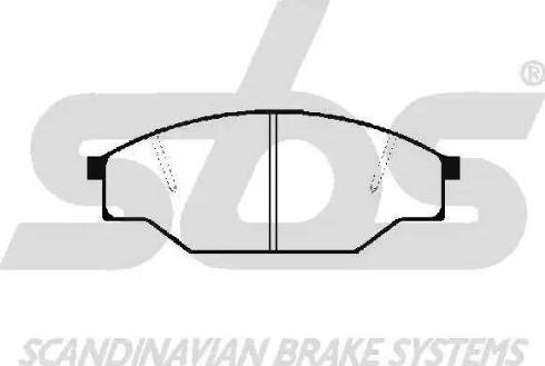 SBS 1501229963 - Bremsbelagsatz, Scheibenbremse alexcarstop-ersatzteile.com