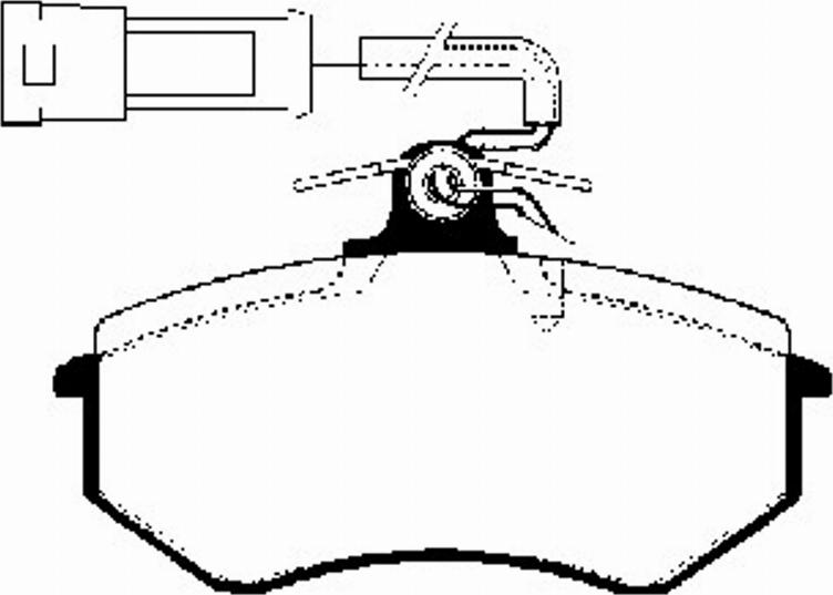 SBS 1501224711 - Bremsbelagsatz, Scheibenbremse alexcarstop-ersatzteile.com