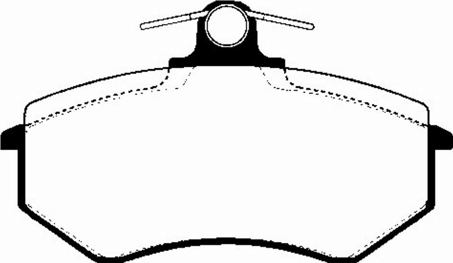 SBS 1501224727 - Bremsbelagsatz, Scheibenbremse alexcarstop-ersatzteile.com