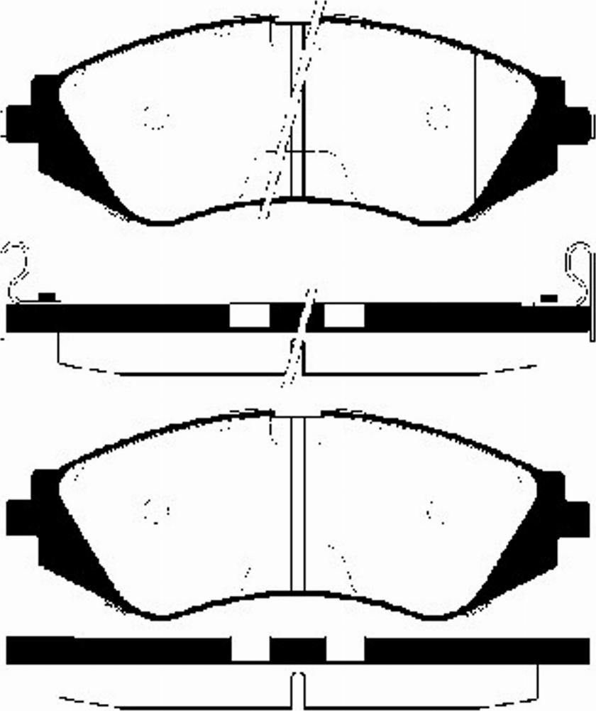 SBS 1501225002 - Bremsbelagsatz, Scheibenbremse alexcarstop-ersatzteile.com