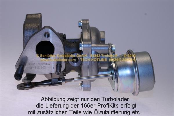 Schlütter Turbolader 166-00305 - Lader, Aufladung alexcarstop-ersatzteile.com