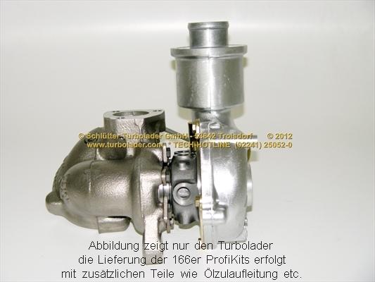 Schlütter Turbolader 166-01041EOL - Lader, Aufladung alexcarstop-ersatzteile.com