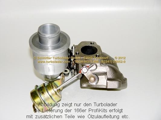 Schlütter Turbolader 166-01041 - Lader, Aufladung alexcarstop-ersatzteile.com