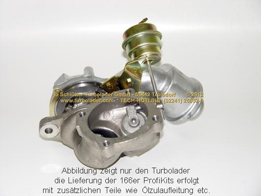 Schlütter Turbolader 166-01041EOL - Lader, Aufladung alexcarstop-ersatzteile.com