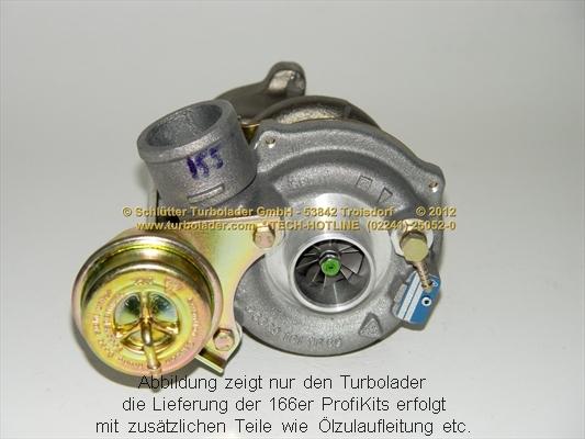 Schlütter Turbolader 166-01130 - Lader, Aufladung alexcarstop-ersatzteile.com