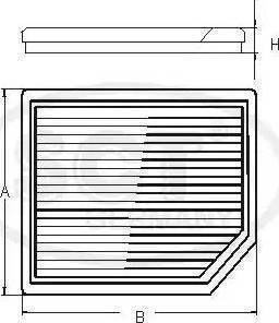 SCT-MANNOL SAK 166 - Filter, Innenraumluft alexcarstop-ersatzteile.com