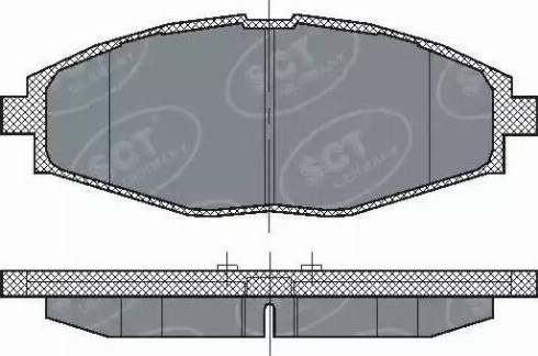 Johns 25940447 - Bremsbelagsatz, Scheibenbremse alexcarstop-ersatzteile.com