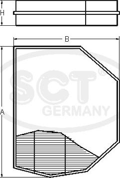 SCT-MANNOL SA 1120 - Filter, Innenraumluft alexcarstop-ersatzteile.com