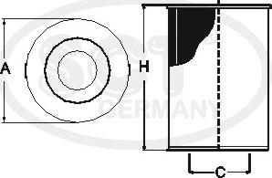 SCT-MANNOL SH 4061 P - Ölfilter alexcarstop-ersatzteile.com