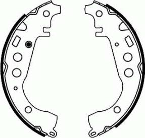 SCT-MANNOL SS 547 - Bremsbackensatz, Feststellbremse alexcarstop-ersatzteile.com