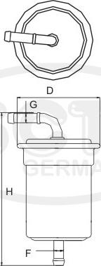 SCT-MANNOL ST 328 - Kraftstofffilter alexcarstop-ersatzteile.com