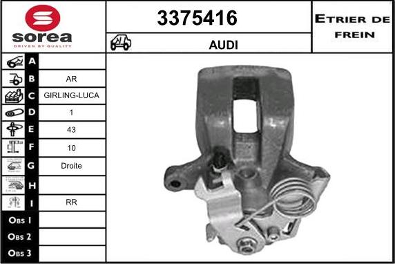 Sera 3375416 - Bremssattel alexcarstop-ersatzteile.com