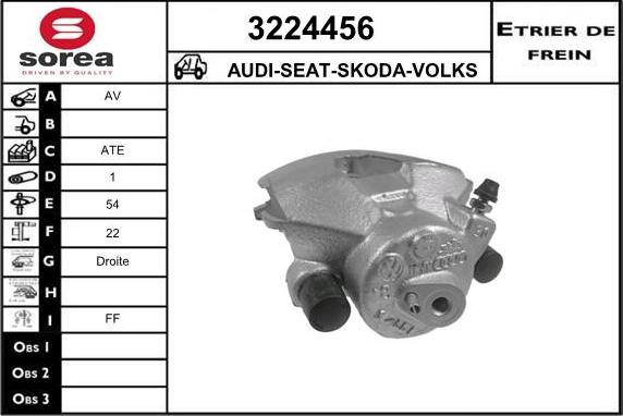 Sera 3224456 - Bremssattel alexcarstop-ersatzteile.com