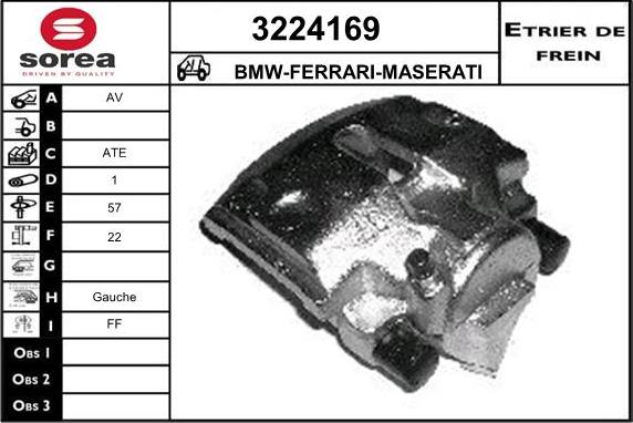 Sera 3224169 - Bremssattel alexcarstop-ersatzteile.com