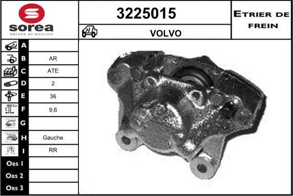 Sera 3225015 - Bremssattel alexcarstop-ersatzteile.com