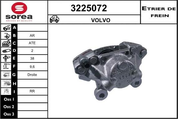 Sera 3225072 - Bremssattel alexcarstop-ersatzteile.com