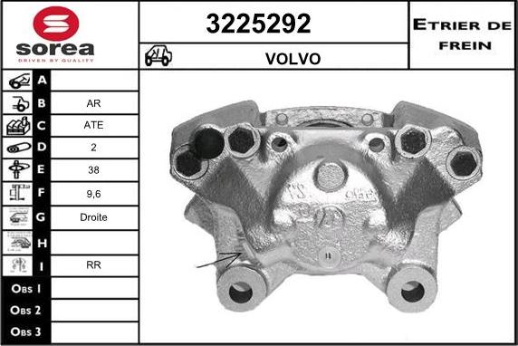 Sera 3225292 - Bremssattel alexcarstop-ersatzteile.com