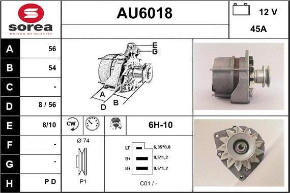 Sera AU6018 - Generator alexcarstop-ersatzteile.com