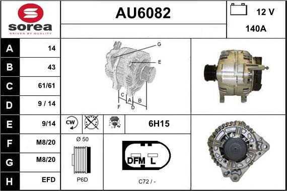 Sera AU6082 - Generator alexcarstop-ersatzteile.com