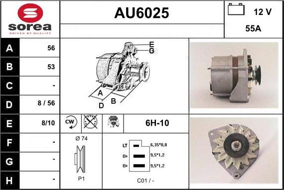 Sera AU6025 - Generator alexcarstop-ersatzteile.com