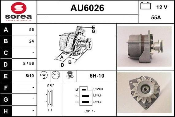 Sera AU6026 - Generator alexcarstop-ersatzteile.com