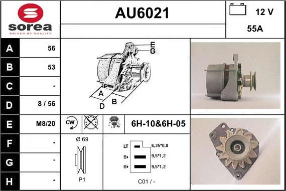 Sera AU6021 - Generator alexcarstop-ersatzteile.com