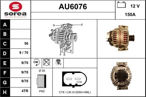 Sera AU6076 - Generator alexcarstop-ersatzteile.com