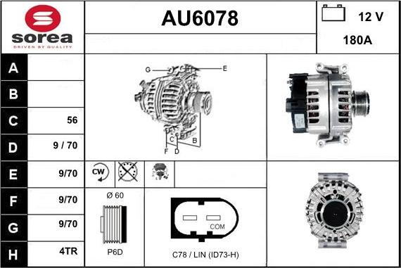 Sera AU6078 - Generator alexcarstop-ersatzteile.com