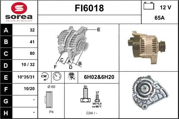 Sera FI6018 - Generator alexcarstop-ersatzteile.com