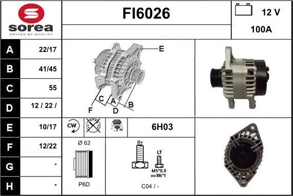 Sera FI6026 - Generator alexcarstop-ersatzteile.com