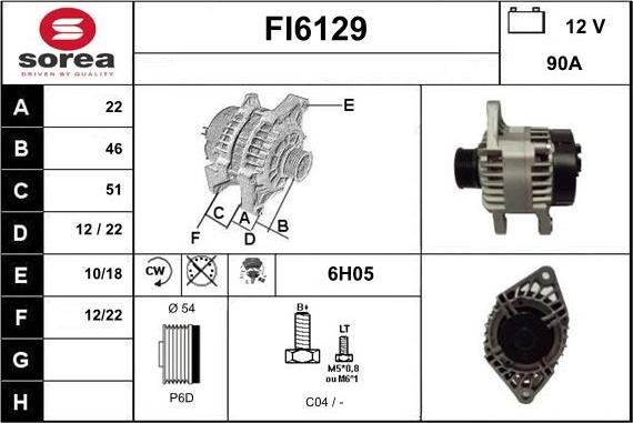 Sera FI6129 - Generator alexcarstop-ersatzteile.com