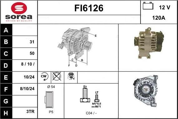 Sera FI6126 - Generator alexcarstop-ersatzteile.com