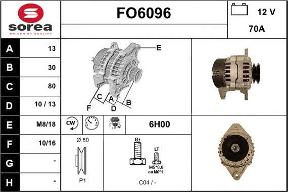 Sera FO6096 - Generator alexcarstop-ersatzteile.com