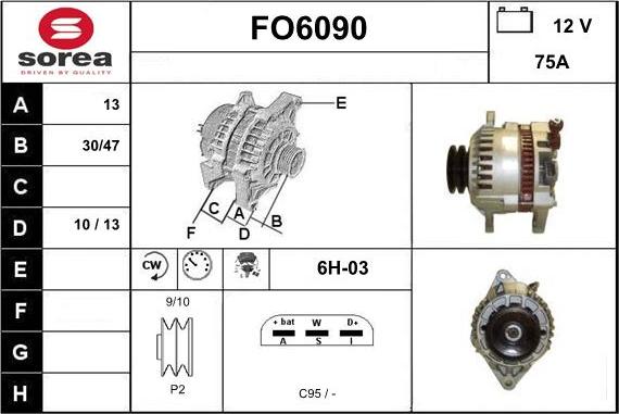 Sera FO6090 - Generator alexcarstop-ersatzteile.com