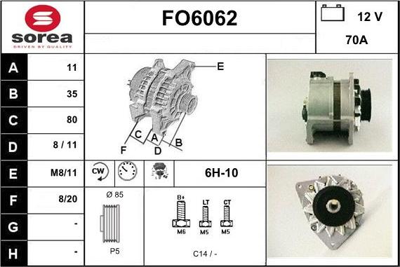 Sera FO6062 - Generator alexcarstop-ersatzteile.com