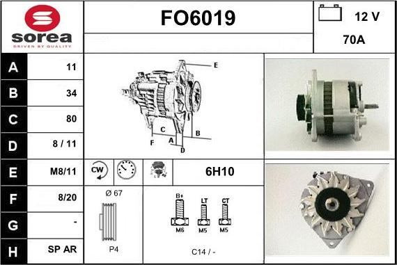 Sera FO6019 - Generator alexcarstop-ersatzteile.com