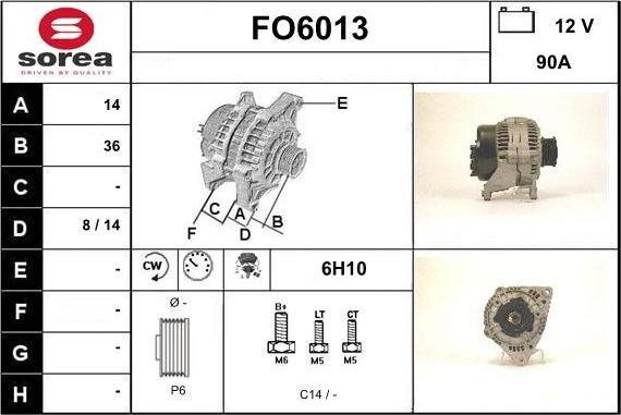 Sera FO6013 - Generator alexcarstop-ersatzteile.com