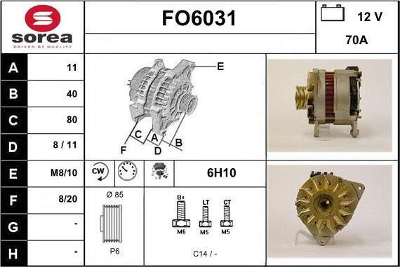 Sera FO6031 - Generator alexcarstop-ersatzteile.com